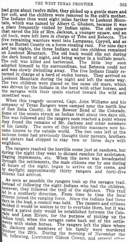 Mose Jackson story by McConnell