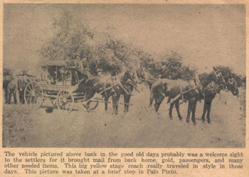 Palo Pinto Stage Coach