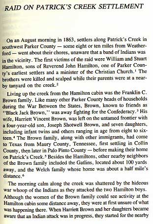 Patrick's Creek Story