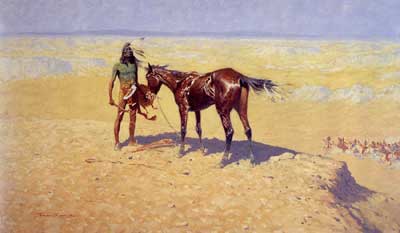 Frederic Remington's Ridden Down Picture