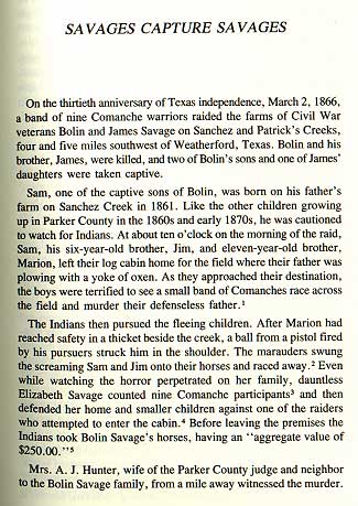 More of the Savages' Story