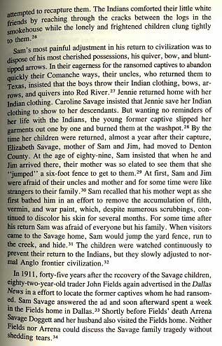 More of the Savages Story