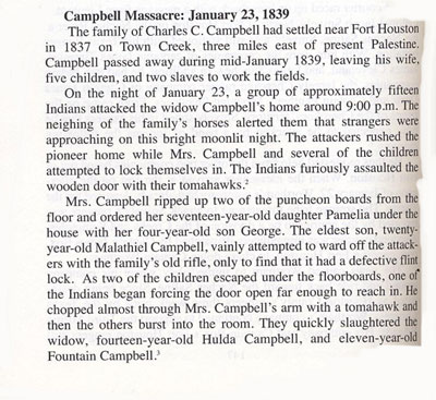 Story of the Campbell Massacre