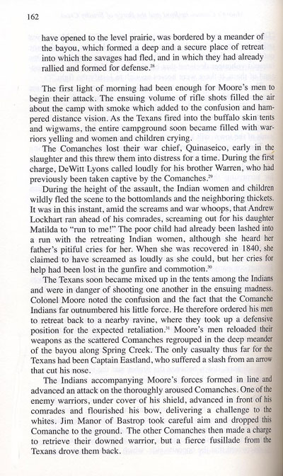 he Besiege of Colonel John H. Moore and His Men on the San Saba