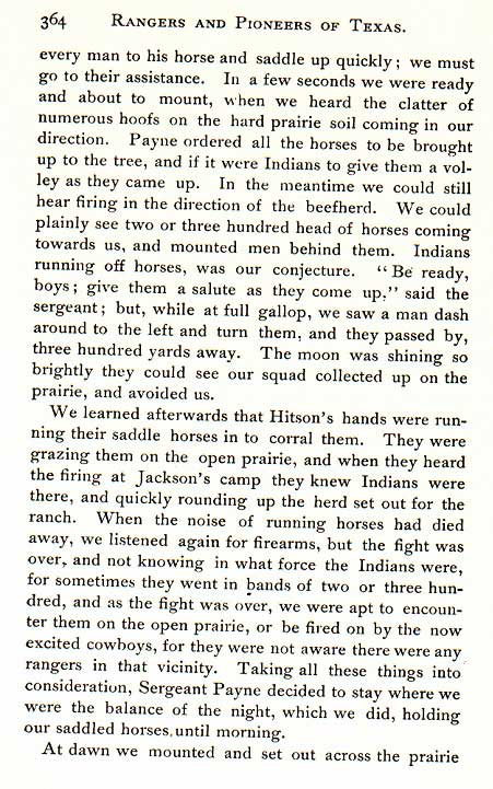 Start to Fort Griffin