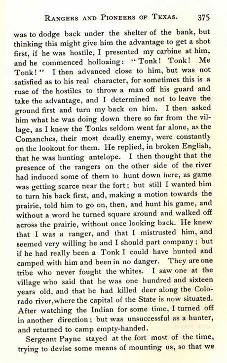 Pursuit of the Indians