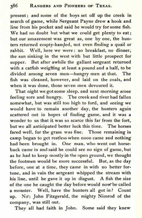 Dismounted Scouts Starting Back to Camp