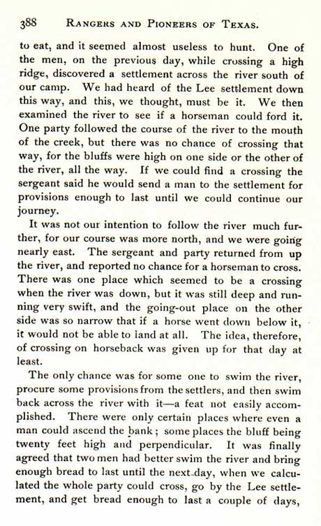 Dismounted Scouts Starting Back to Camp