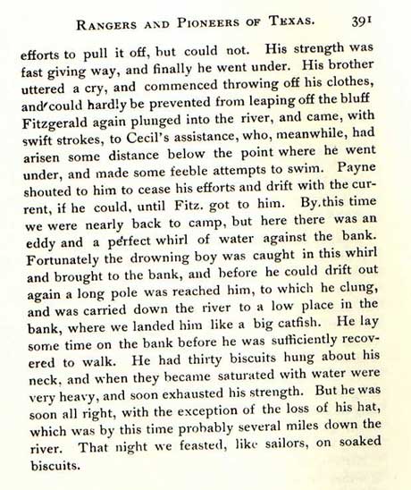 Dismounted Scouts Starting Back to Camp