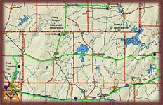 Cross Plains Road Trip Map