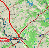Fort Nashville Map