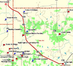 Thumbnail Map of Northern View of Jacksboro