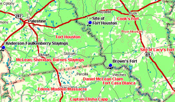 Fort Houston Map