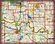 Red River Road Trip Map