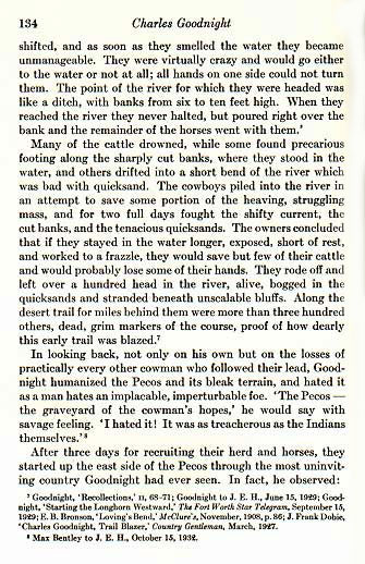 Charles Goodnight, Cowman and Plainsman