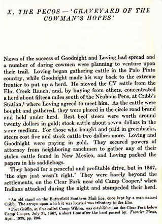 The Pecos-Graveyard of the Cowman's Hopes