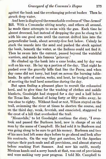 The Pecos-Graveyard of the Cowman's Hopes