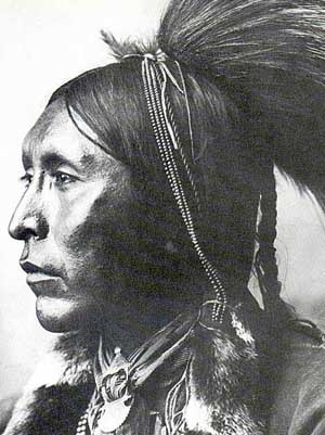 Picture of Two Hatchet, Kiowa Warrior